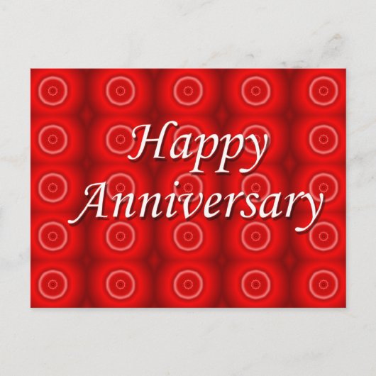 ハッピーアニバーサリー ポストカード (正面)