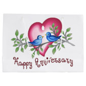 ハッピーアニバーサリー ラージペーパーバッグ (裏面)