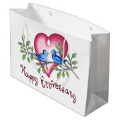 ハッピーアニバーサリー ラージペーパーバッグ (裏面アングル)