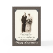 ハッピーアニバーサリー,ヴィンテージカップル,ユーモアおもしろい,