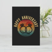 ハッピーアニバーサリー 招待状 (スタンド正面)