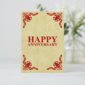 ハッピーアニバーサリー 招待状 (スタンド正面)