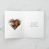 ハッピーアニバーサリー | 海波と山 カード (内部)