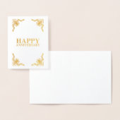 ハッピーアニバーサリー 箔カード (ディスプレー)