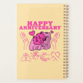 ハッピーアニバーサリー – ASLデザイン プランナー手帳 (裏面)