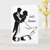 ハッピーアニバーサリー**DANCE** カード (黄色い花)