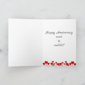 *ハッピーアニバーサリー* WANT CUDLE? カード (内部)