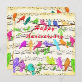 ハッピーアニバーズカード (正面/裏面)