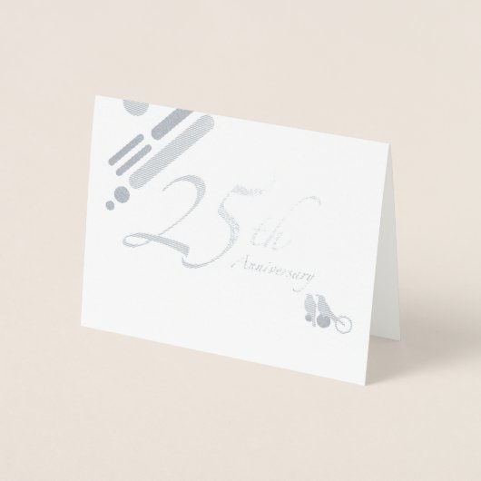 ハッピーアニバーズ25モダン周年 箔カード (正面)