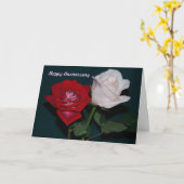 ハッピーアニバーズ カード (黄色い花)