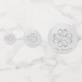 ハッピーアニバーラッキー・シルバークローバー コンフェッティ (正面)