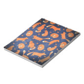 ハッピーアニマルフォックスパターン ノートパッド (回転)