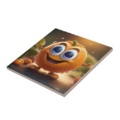 ハッピーアニメーション3dオレンジ、 タイル (側面)