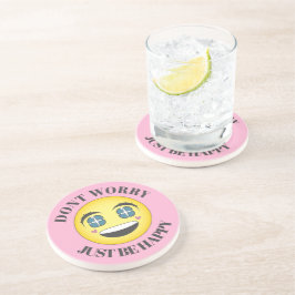 ハッピーアニメ顔 コースター