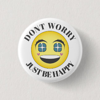 ハッピーアニメ顔 缶バッジ