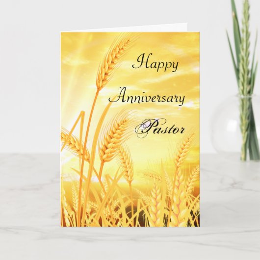 ハッピーアニュラザリー牧師 カード (正面)