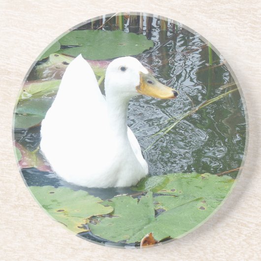 ハッピーアヒル コースター (正面)