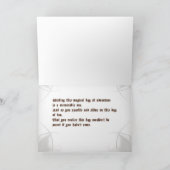 ハッピーアフリカンアメリカンプリンセス誕生日 カード (内部)