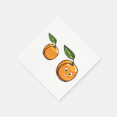 ハッピーアプリコット紙ナプキンス スタンダードカクテルナプキン (角)