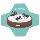 ハッピーアリ氷スケートで滑るオンクッキーマンガ サッカーボール (フラット)