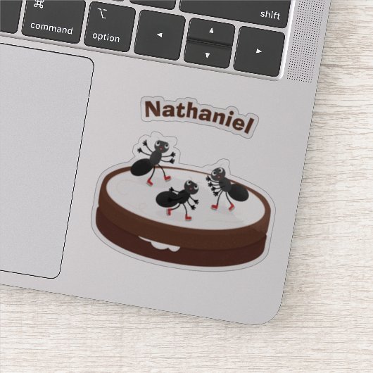 ハッピーアリ氷スケートで滑るオンクッキーマンガ シール (詳細)