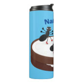 ハッピーアリ氷スケートで滑るオンクッキーマンガ タンブラー (回転左)