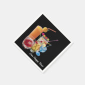 ハッピーアワーのカクテルドリンク スタンダードカクテルナプキン (角)