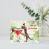 ハッピーアワーのクリスマスリス シーズンポストカード (スタンド正面)