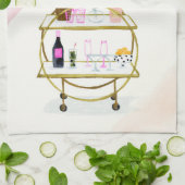 ハッピーアワーアットホームI キッチンタオル (折り畳み)