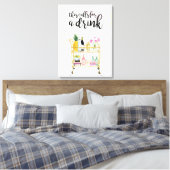 ハッピーアワーアットホームII キャンバスプリント (インサイチュ (寝室))