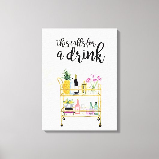 ハッピーアワーアットホームII キャンバスプリント (正面)