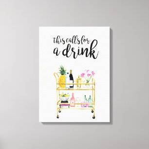 ハッピーアワーアットホームII キャンバスプリント