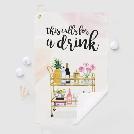 ハッピーアワーアットホームII ゴルフタオル (インサイチュ)