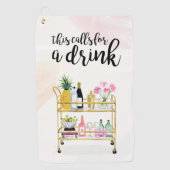 ハッピーアワーアットホームII ゴルフタオル (正面)