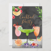 ハッピーアワーカクテルパーティの招待状 招待状 (正面)