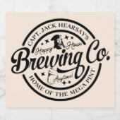 ハッピーアワーブルーイング株式会社 ビールラベル (シングルラベル)