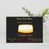 ハッピーアワーラガー招待状 招待状 (スタンド正面)