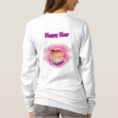 ハッピーアワーロングスリーブ Tシャツ (裏面)