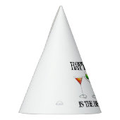 ハッピーアワー最高のはカクテル パーティーハット (左)