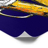 ハッピーアワー毎時パブ ポスター (角)