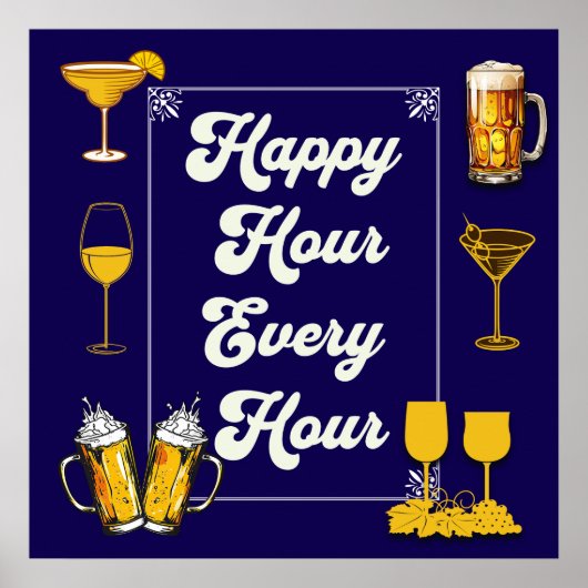 ハッピーアワー毎時パブ ポスター (正面)