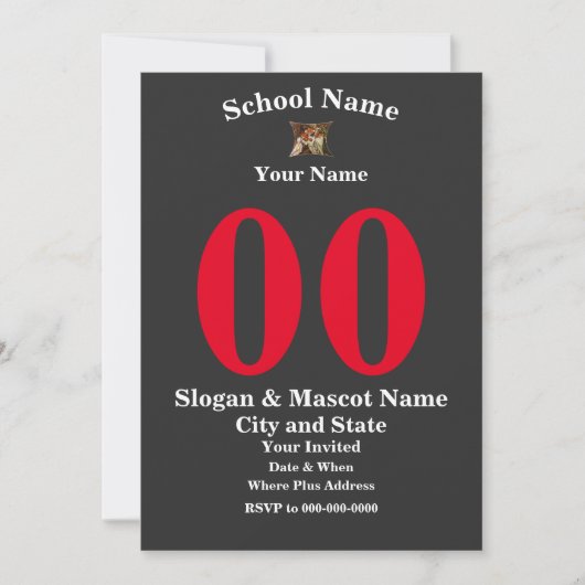 ハッピーアワー2024学士バチェロレッテ退職 招待状 (正面)