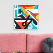 ハッピーアワー キャンバスプリント (インサイチュ (リビング))