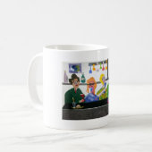 ハッピーアワー コーヒーマグカップ (正面左)