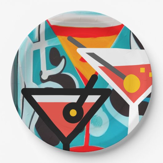 ハッピーアワー ペーパープレート (正面)