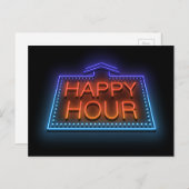 ハッピーアワー。 ポストカード (正面/裏面)