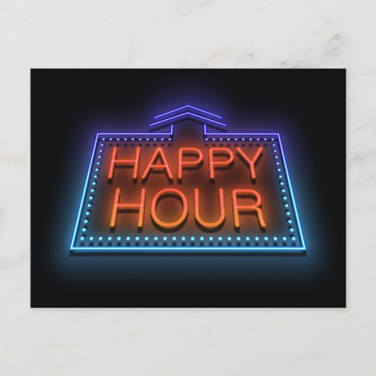 ハッピーアワー。 ポストカード (正面)