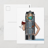 「ハッピーアワー」 ポストカード (正面/裏面)