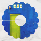 ハッピーアワー ワイングラスタグ (裏面)