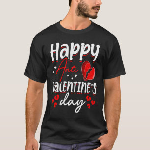 ハッピーアンチ・バレンタイン・ハターズハート壊れた罪 Tシャツ